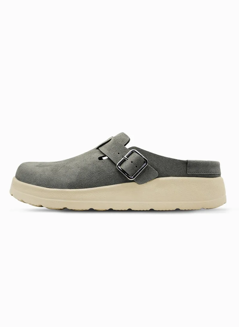 DUOZOULU Liber Synthetic Suede Clog